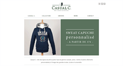 Desktop Screenshot of casualc.com